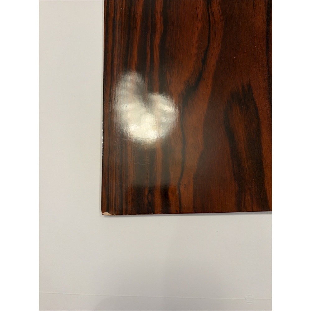 Vintage Jehuani Wood Grain Address Book 3 Ring Binder Korea - Picture 9 of 12